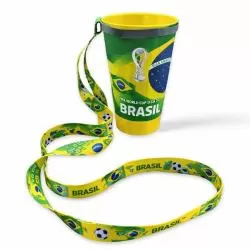 Kit Copo In Mold Label com Cordão Personalizado 